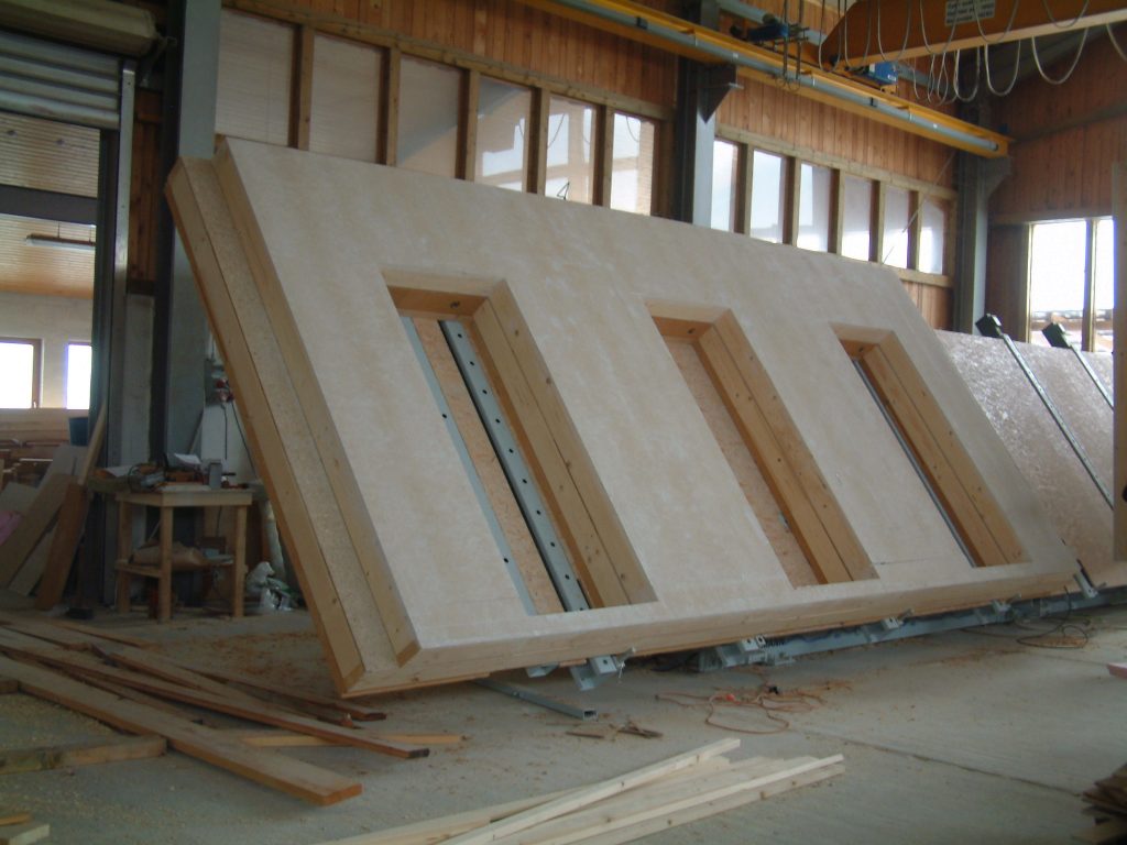 Favázas készház panel gyártása